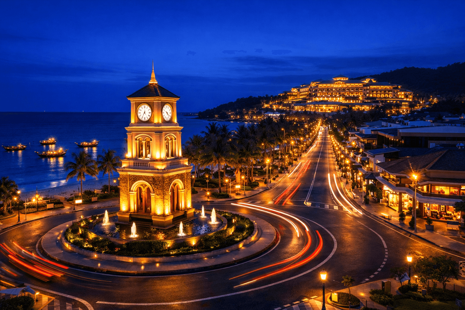 Karon and Kata established family beach strip